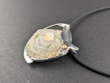 Chalcedonrose Kettenanhänger